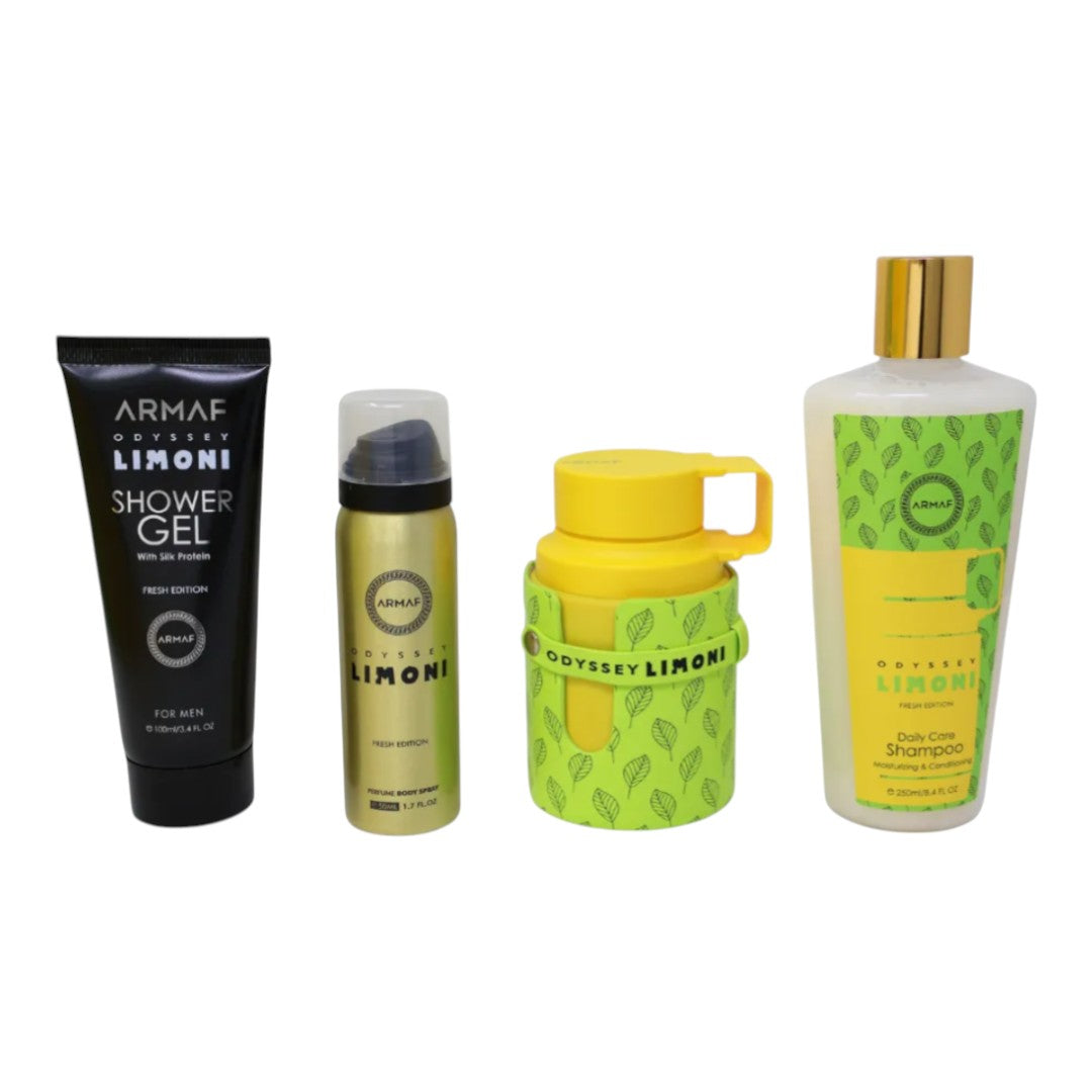 ARMAF ODYSSEY LIMONI FRESH EDITION GIFT SET 4 PIEZAS