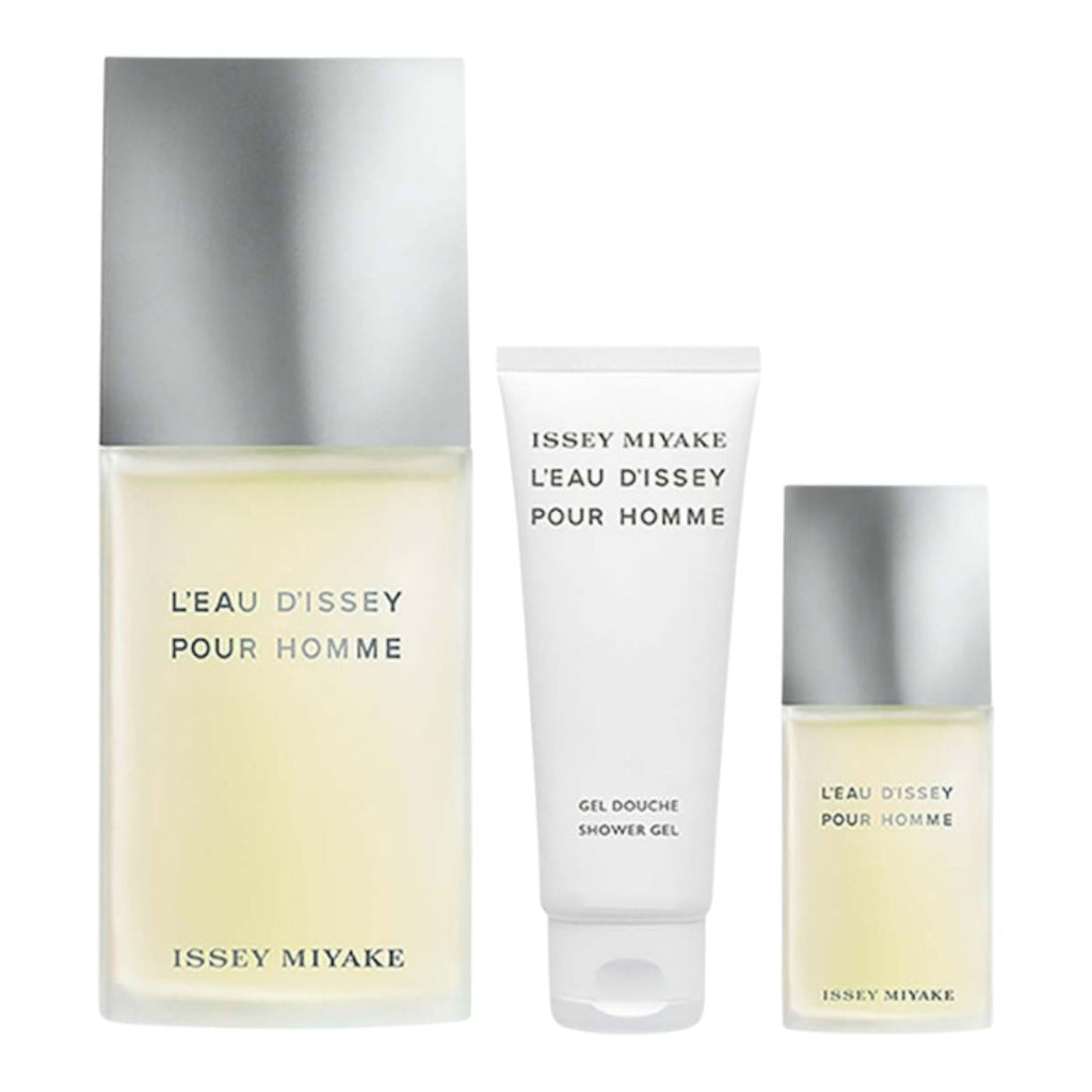 ISSEY MIYAKE SET L'EAU D'ISSEY POUR HOMME 125 ML+15 ML+SHOWER GEL 75 ML