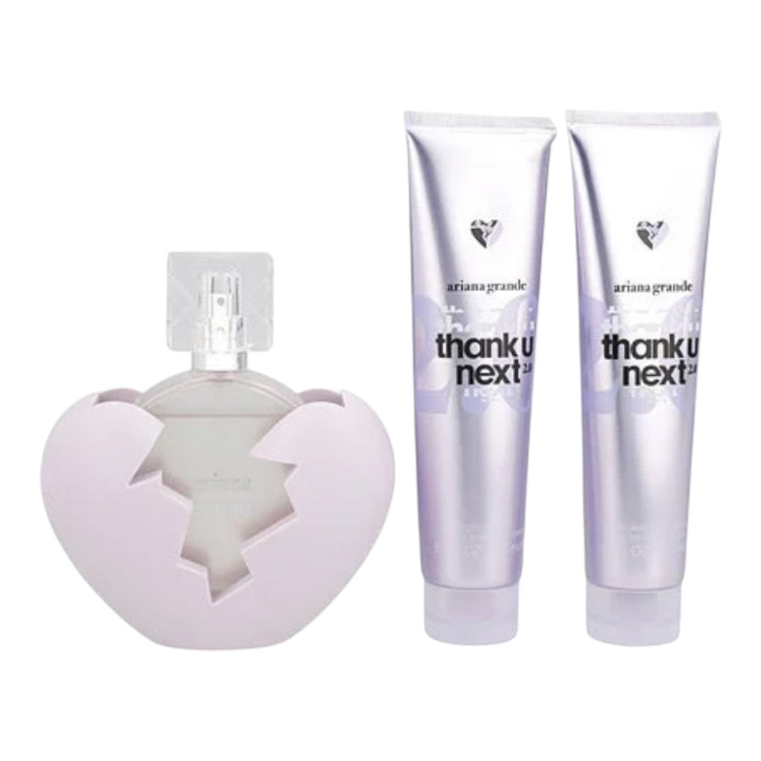 ARIANA GRANDE THANK U NEXT 2.0 GIFT SET 3 PIEZAS SHOWER GEL+CREME