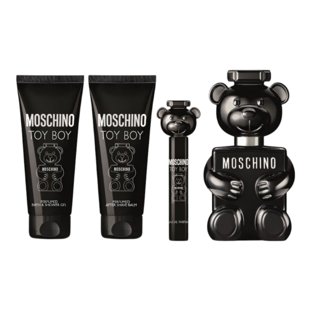 MOSCHINO TOY BOY GIFT SET 4 PIEZAS