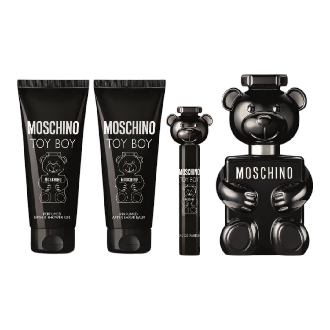 MOSCHINO TOY BOY GIFT SET 4 PIEZAS