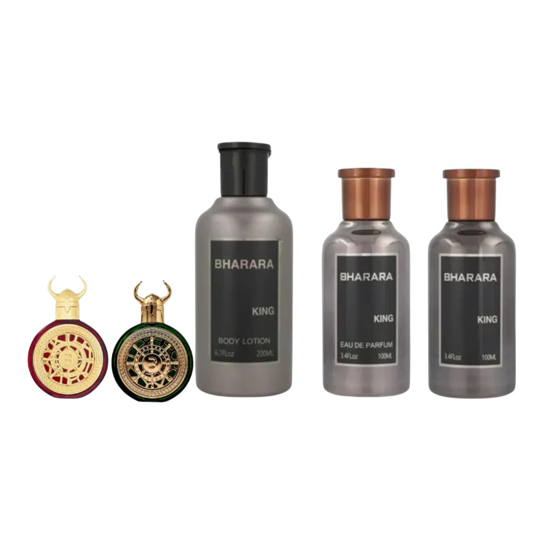 BHARARA SET 5 PIEZAS 3 BHARARA KING 2 VIKING