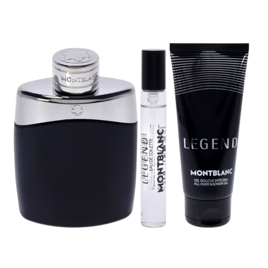 MONTBLANC LEGEND GIFT SET EDT 3 PIEZAS
