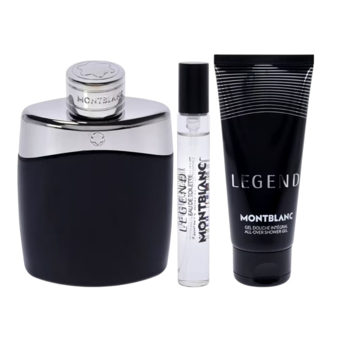 MONTBLANC LEGEND GIFT SET EDT 3 PIEZAS