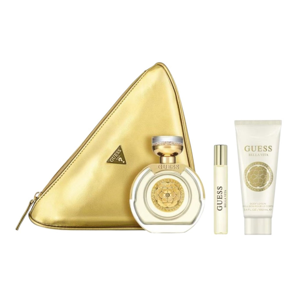 GUESS BELLA VITA GIFT SET FOR WOMEN 4 PIEZAS