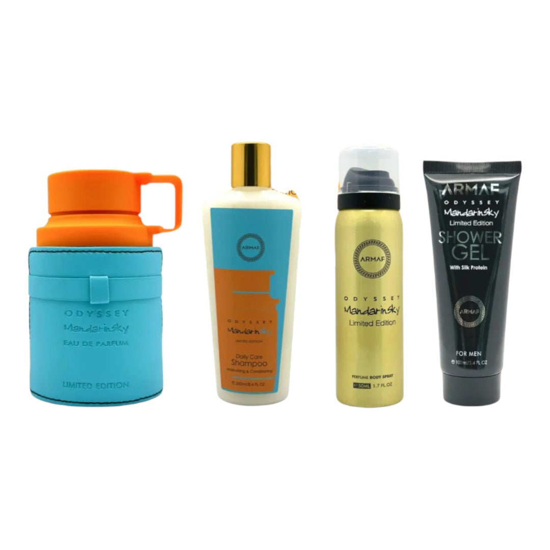 ARMAF ODYSSEY MANDARIN SKY GIFT SET FOR MEN 4 PIEZAS
