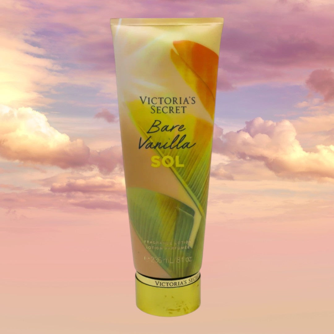 VICTORIA'S SECRET BARE VANILLA SOL FRAGRANCE LOTION 236 ML