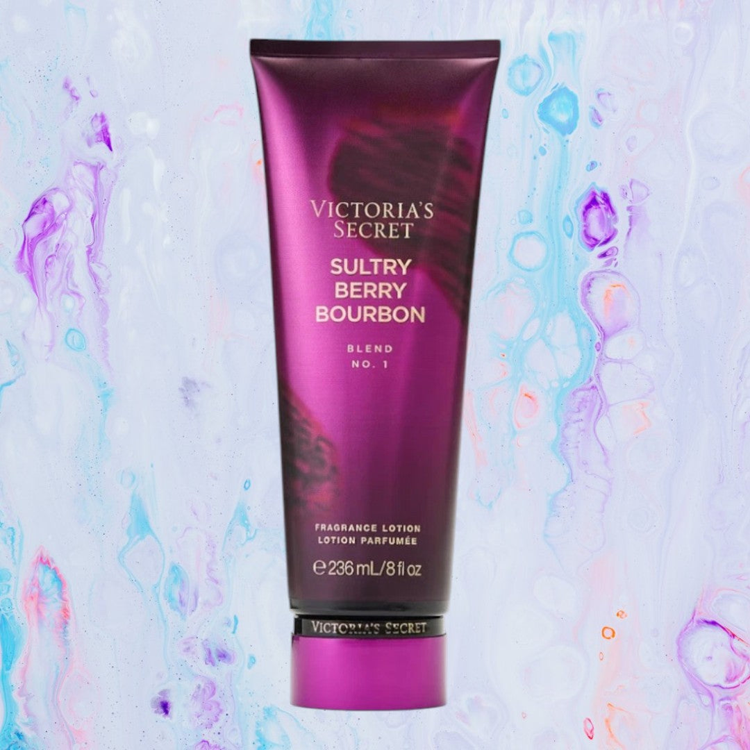 VICTORIA'S SECRET SULTRY BERRY BOURBON FRAGRANCE LOTION 236 ML