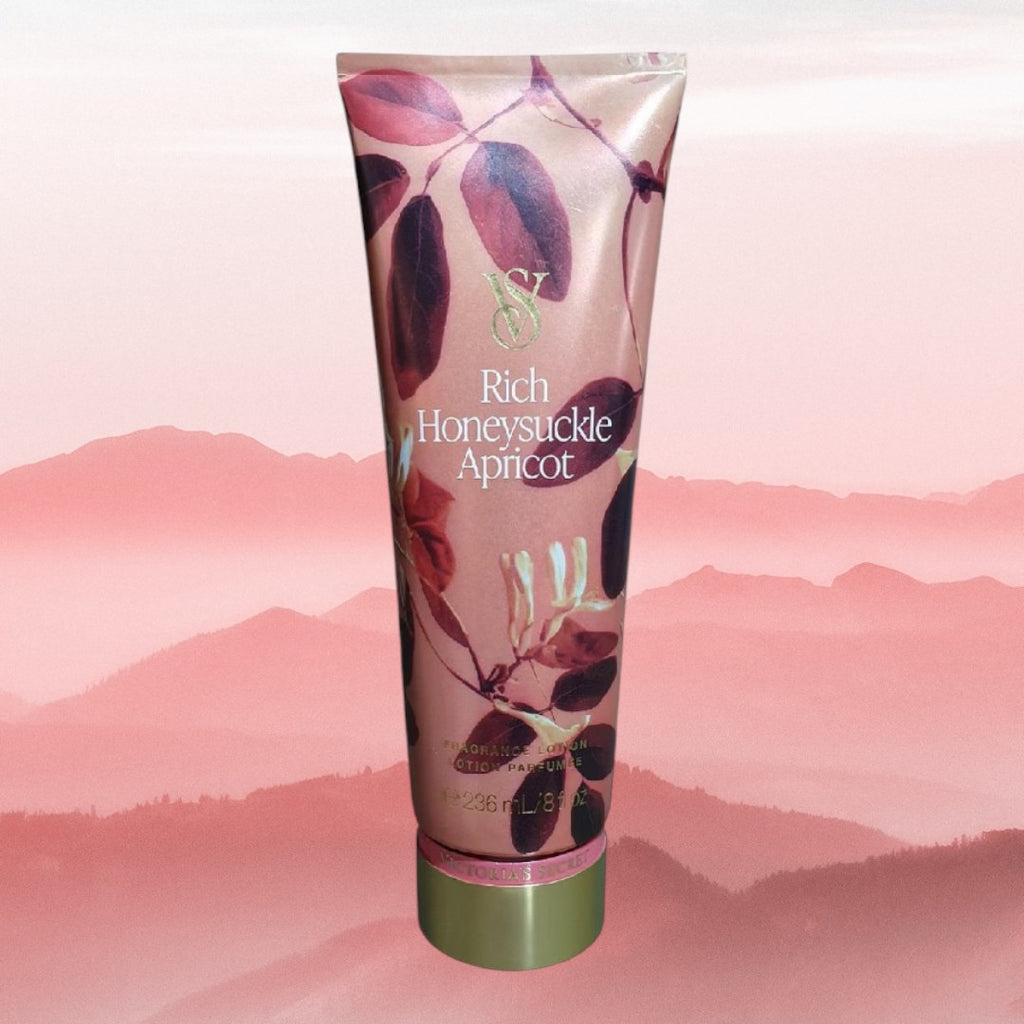 VICTORIA'S SECRET RICH HONEYSUCKLE APRICOT FRAGRANCE LOTION 236 ML