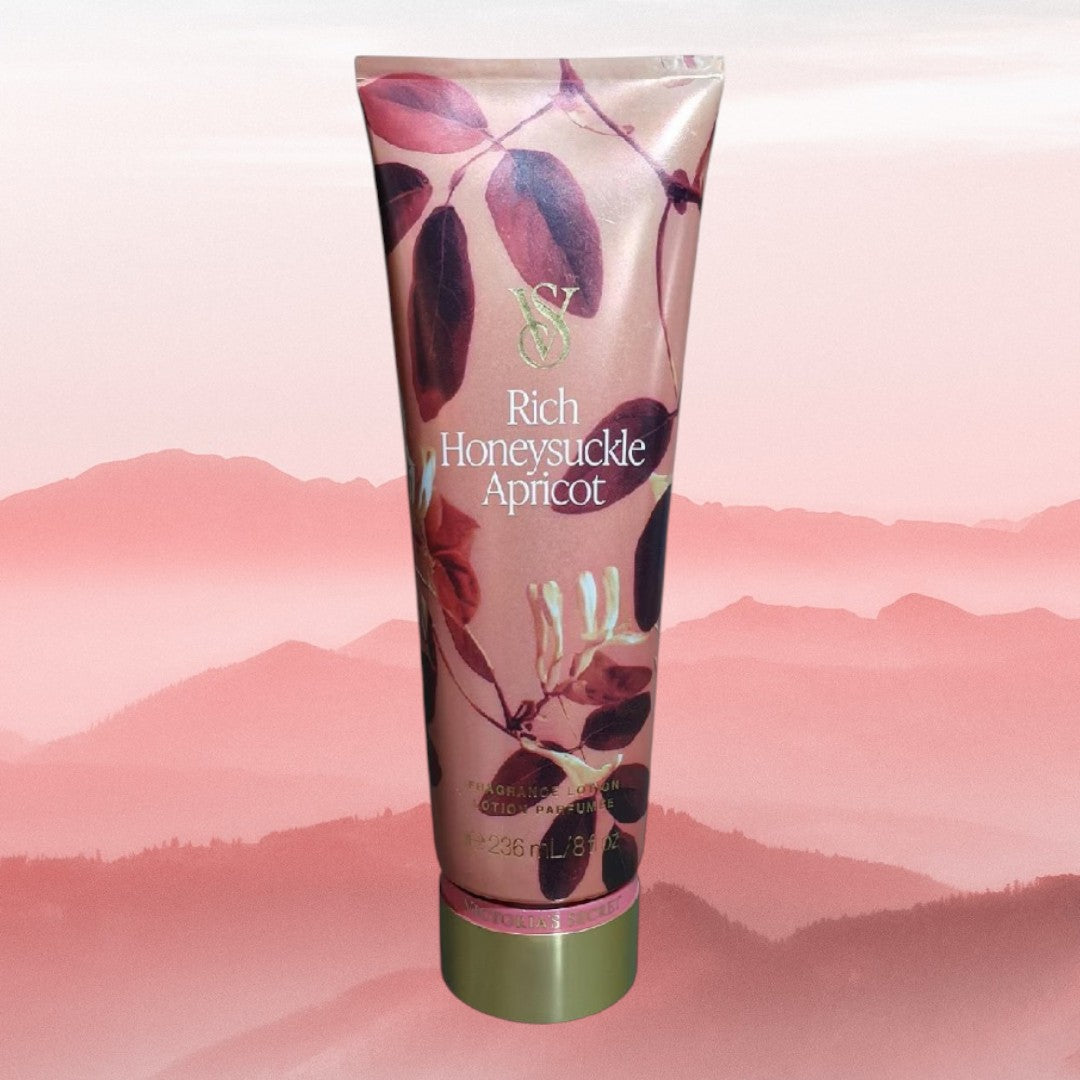 VICTORIA'S SECRET RICH HONEYSUCKLE APRICOT FRAGRANCE LOTION 236 ML