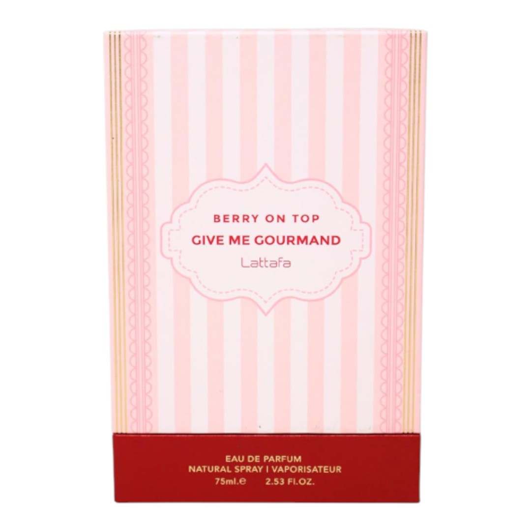 LATTAFA BERRY ON TOP GIVE ME GOURMAND EDP 75 ML
