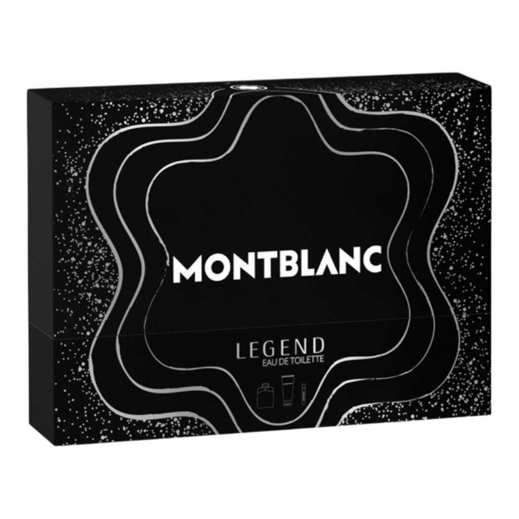 MONTBLANC SET LEGEND 100 ML+7.5 ML+SHOWER GEL 100 ML 3 PIEZAS