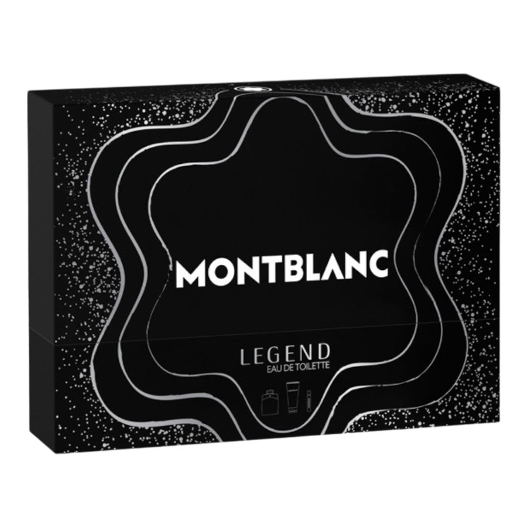 MONTBLANC SET LEGEND 100 ML+7.5 ML+SHOWER GEL 100 ML 3 PIEZAS