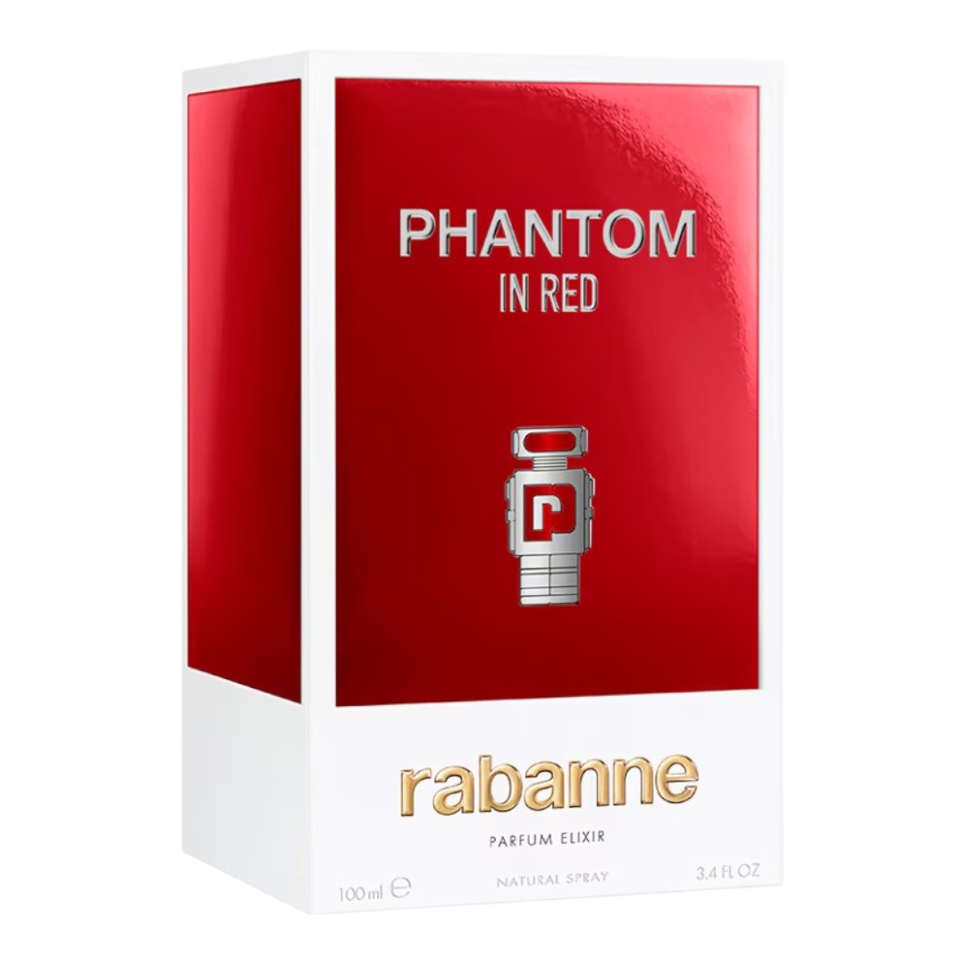 PACO RABANNE PHANTOM IN RED PARFUM ELIXIR 100 ML
