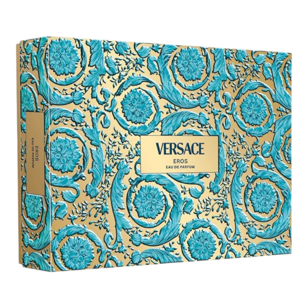 VERSACE EROS EDP GIFT SET 4 PIEZAS