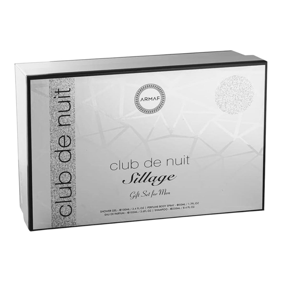 ARMAF CLUB DE NUIT SILLAGE GIFT SET FOR MEN 4 PIEZAS
