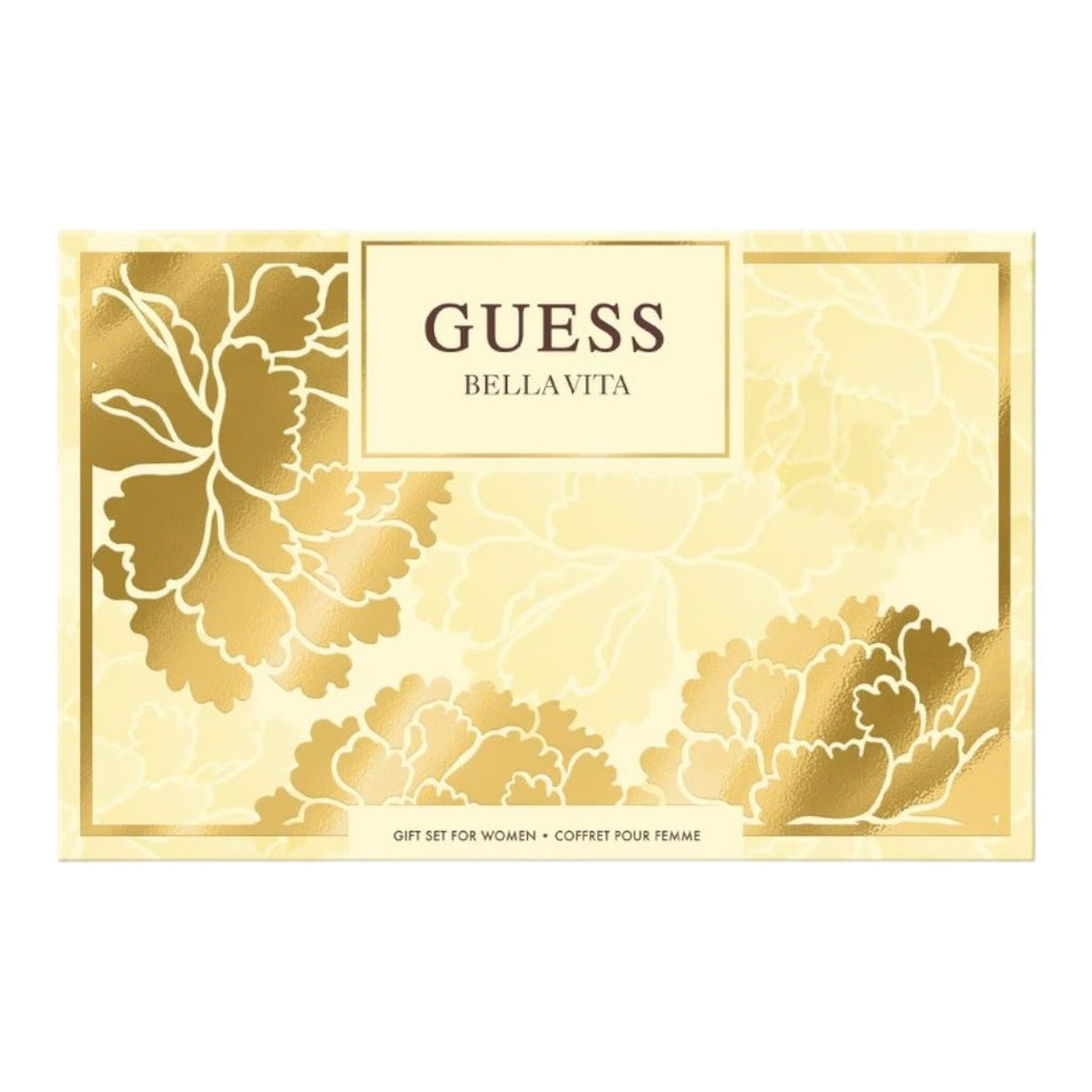 GUESS BELLA VITA GIFT SET FOR WOMEN 4 PIEZAS