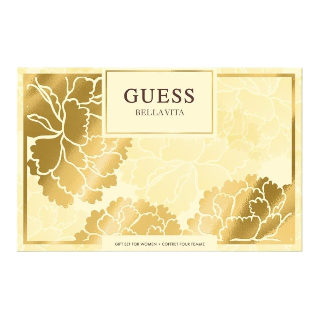 GUESS BELLA VITA GIFT SET FOR WOMEN 4 PIEZAS