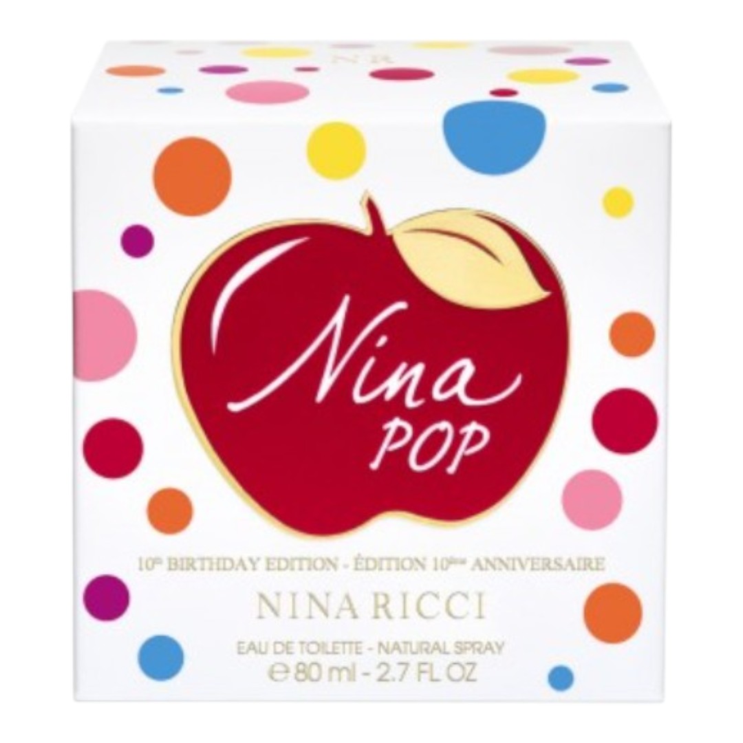 NINA RICCI NINA POP 10TH BIRTHDAY EDITION EDT 80 ML