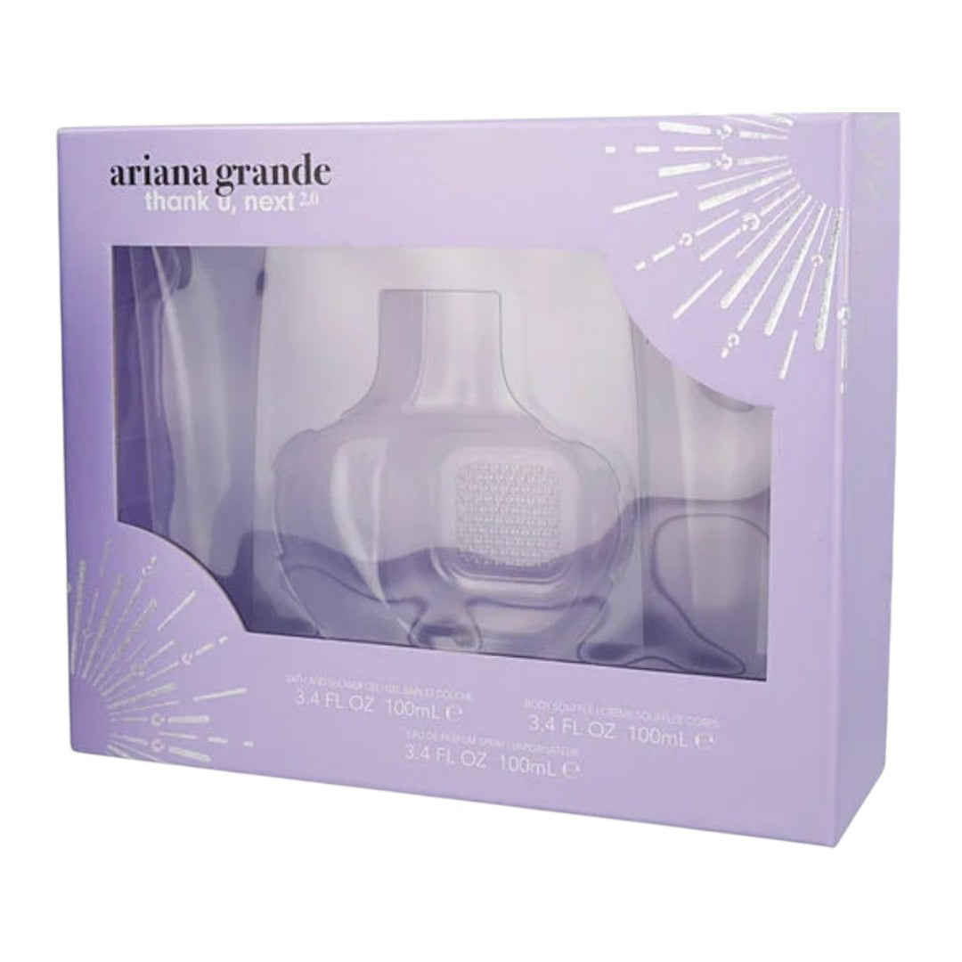 ARIANA GRANDE THANK U NEXT 2.0 GIFT SET 3 PIEZAS SHOWER GEL+CREME