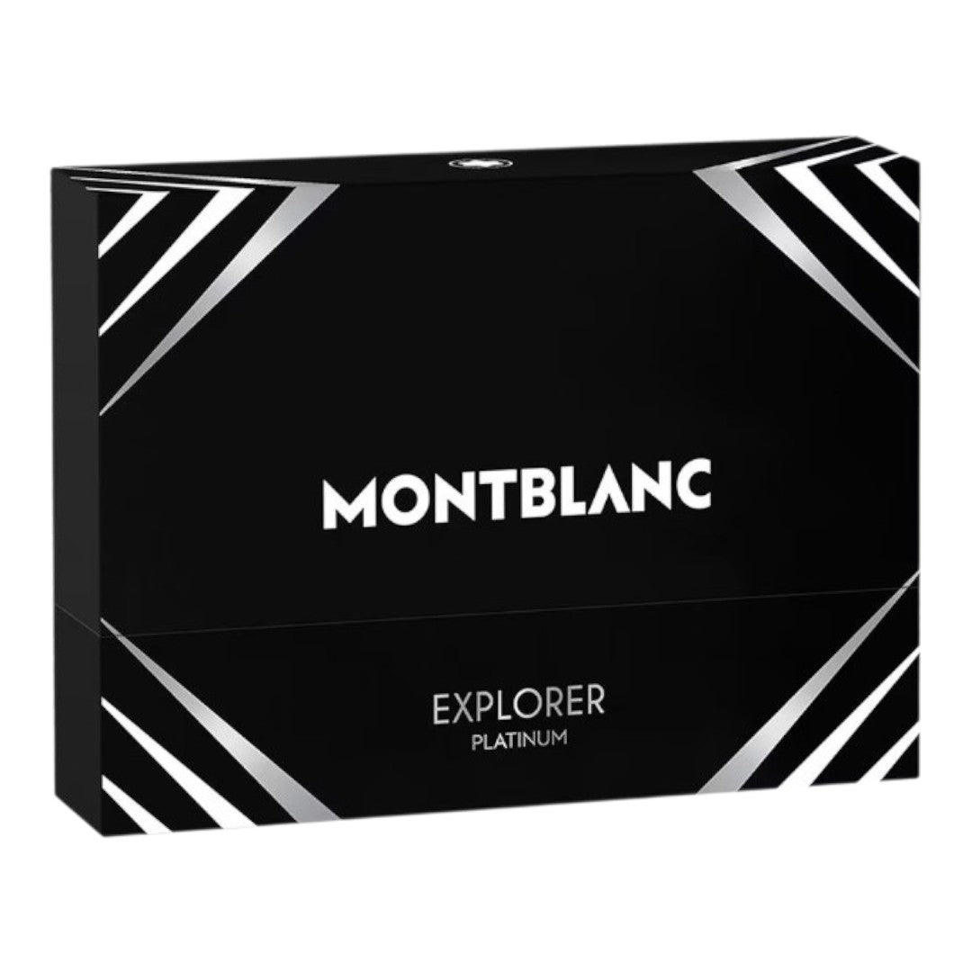 MONTBLANC SET EXPLORER PLATINUM 100 ML+7.5 ML+SHOWER GEL 100 ML 3 PIEZAS