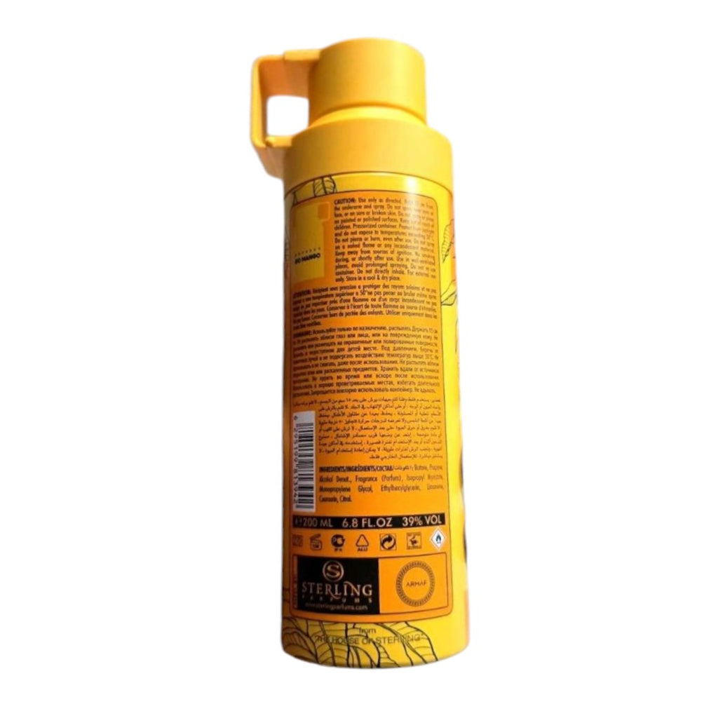 ARMAF ODYSSEY GO MANGO BODY SPRAY 200 ML