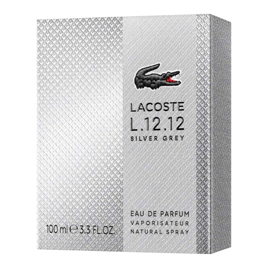 LACOSTE L.12.12 SILVER GREY EDP 100 ML