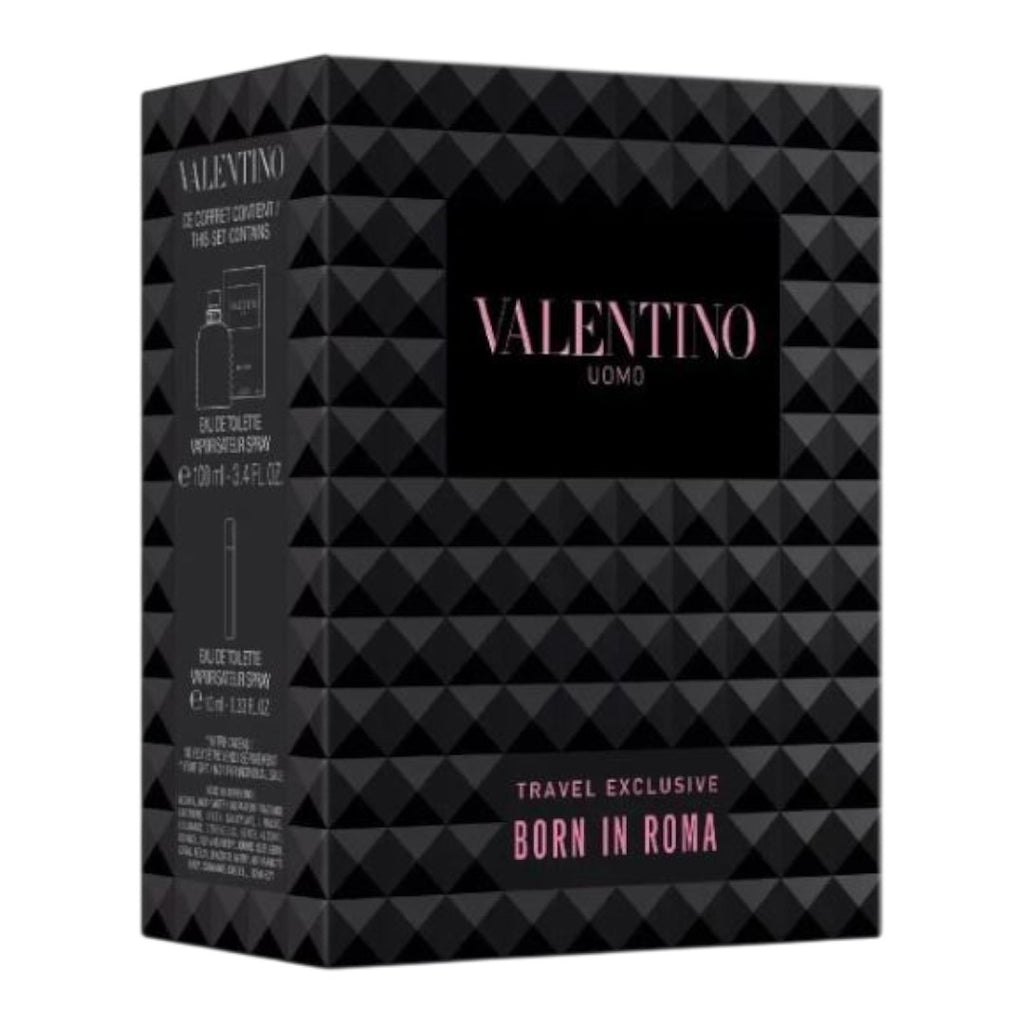 VALENTINO UOMO BORN IN ROMA EDT 100+10 ML CABALLERO