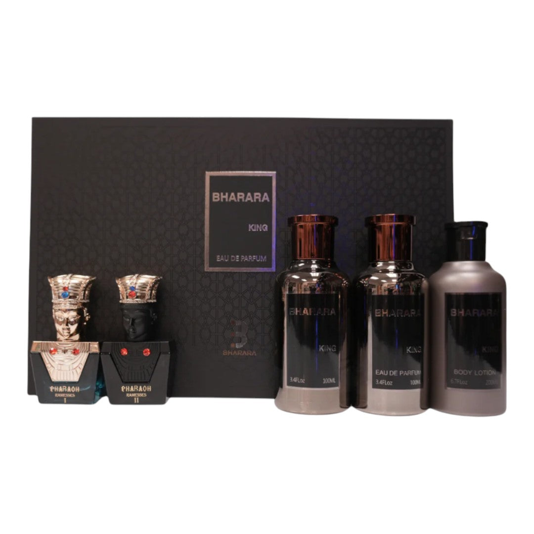 BHARARA KING SET 5 PIEZAS 3 BHARARA 2 PHARAOH RAMESSES