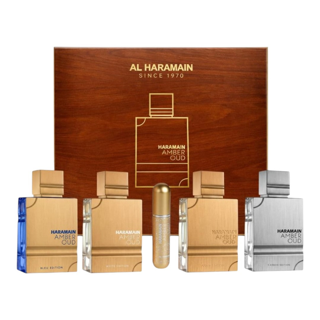 AL HARAMAIN AMBER OUD SET COLLECTION 4 PIEZAS EDP 60 ML