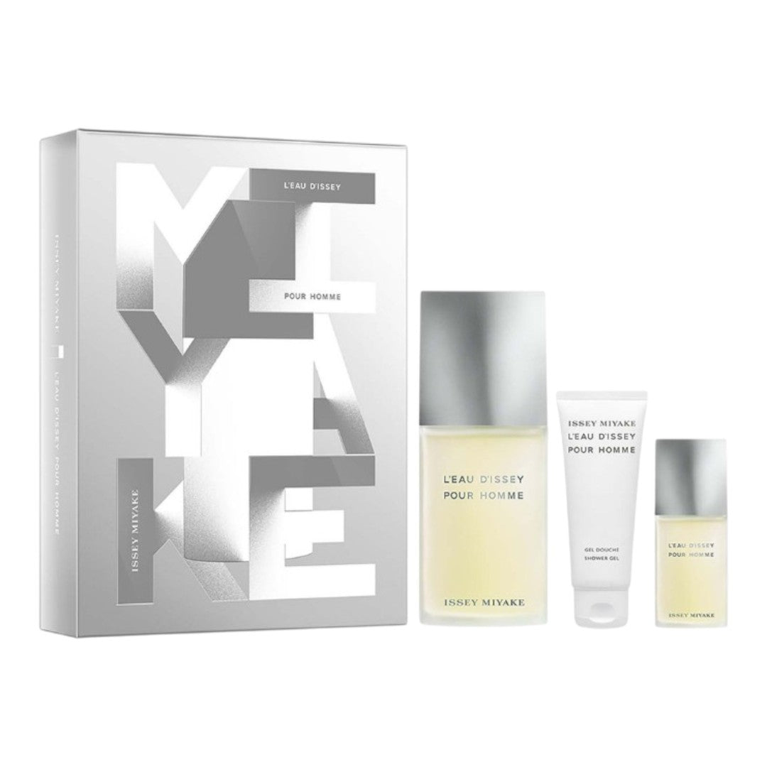 ISSEY MIYAKE SET L'EAU D'ISSEY POUR HOMME 125 ML+15 ML+SHOWER GEL 75 ML