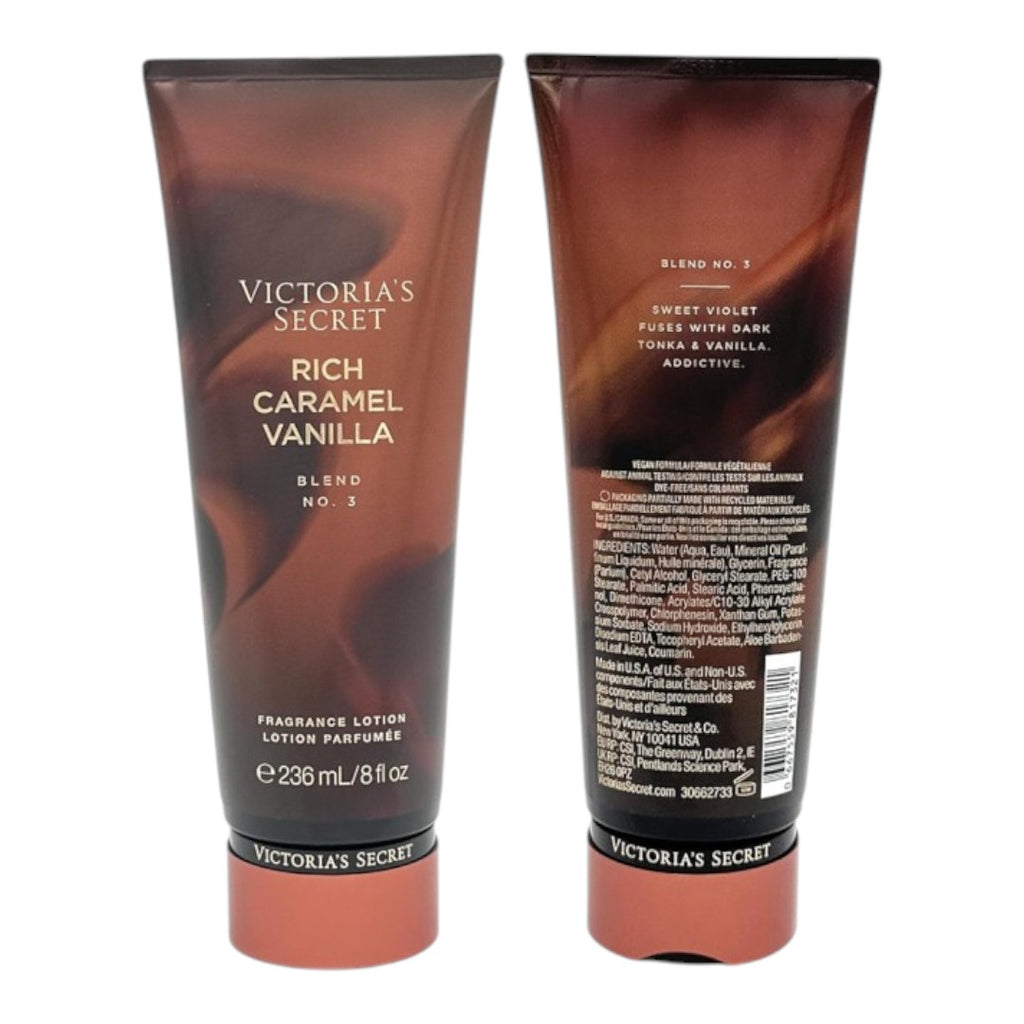 VICTORIA'S SECRET RICH CARAMEL VANILLA 236 ML CREMA