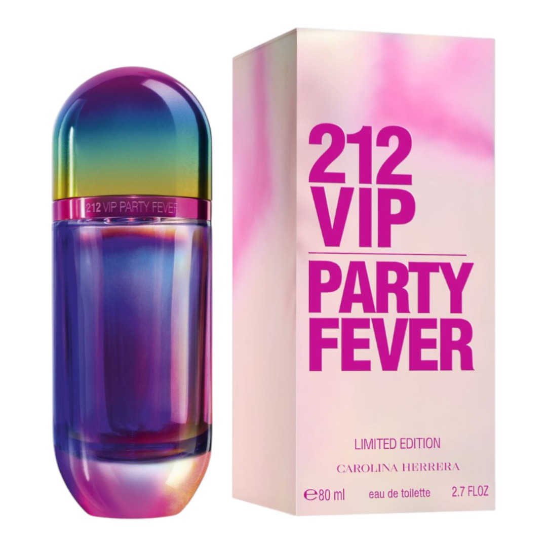 CAROLINA HERRERA 212 VIP PARTY FEVER LIMITED EDITION EDT 80 ML DAMA