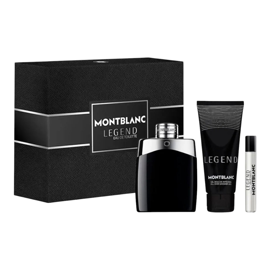 MONTBLANC LEGEND GIFT SET EDT 3 PIEZAS