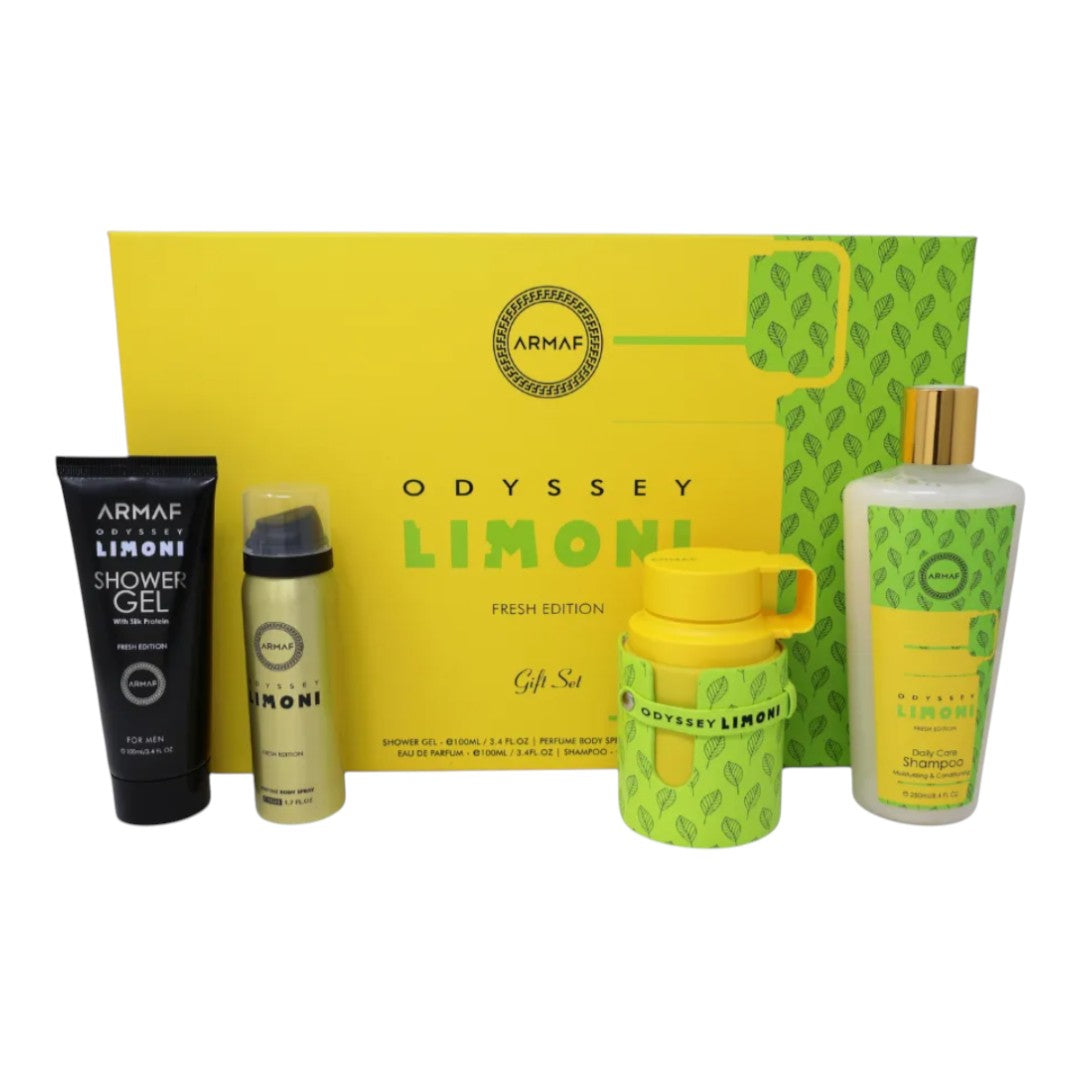 ARMAF ODYSSEY LIMONI FRESH EDITION GIFT SET 4 PIEZAS