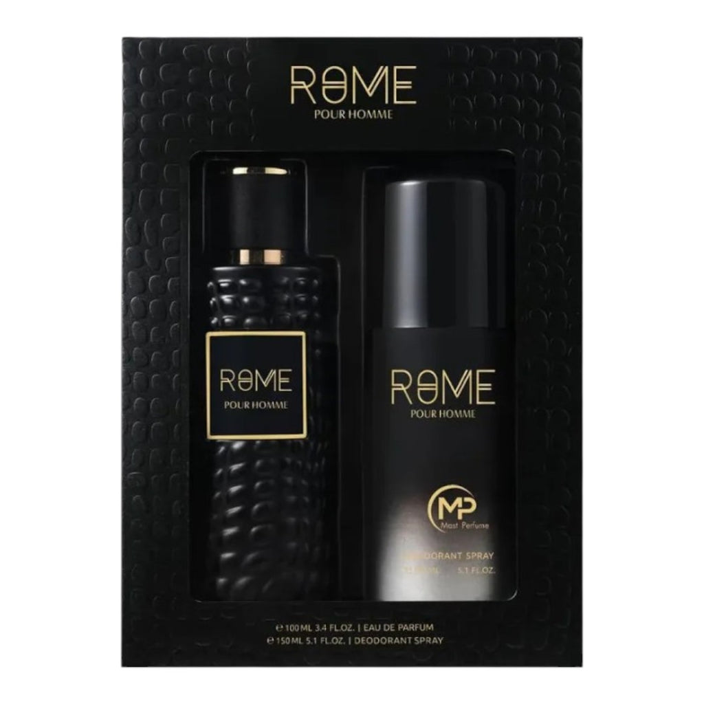 MAST PERFUME ROME POUR HOMME GIFT SET 2 PIEZAS