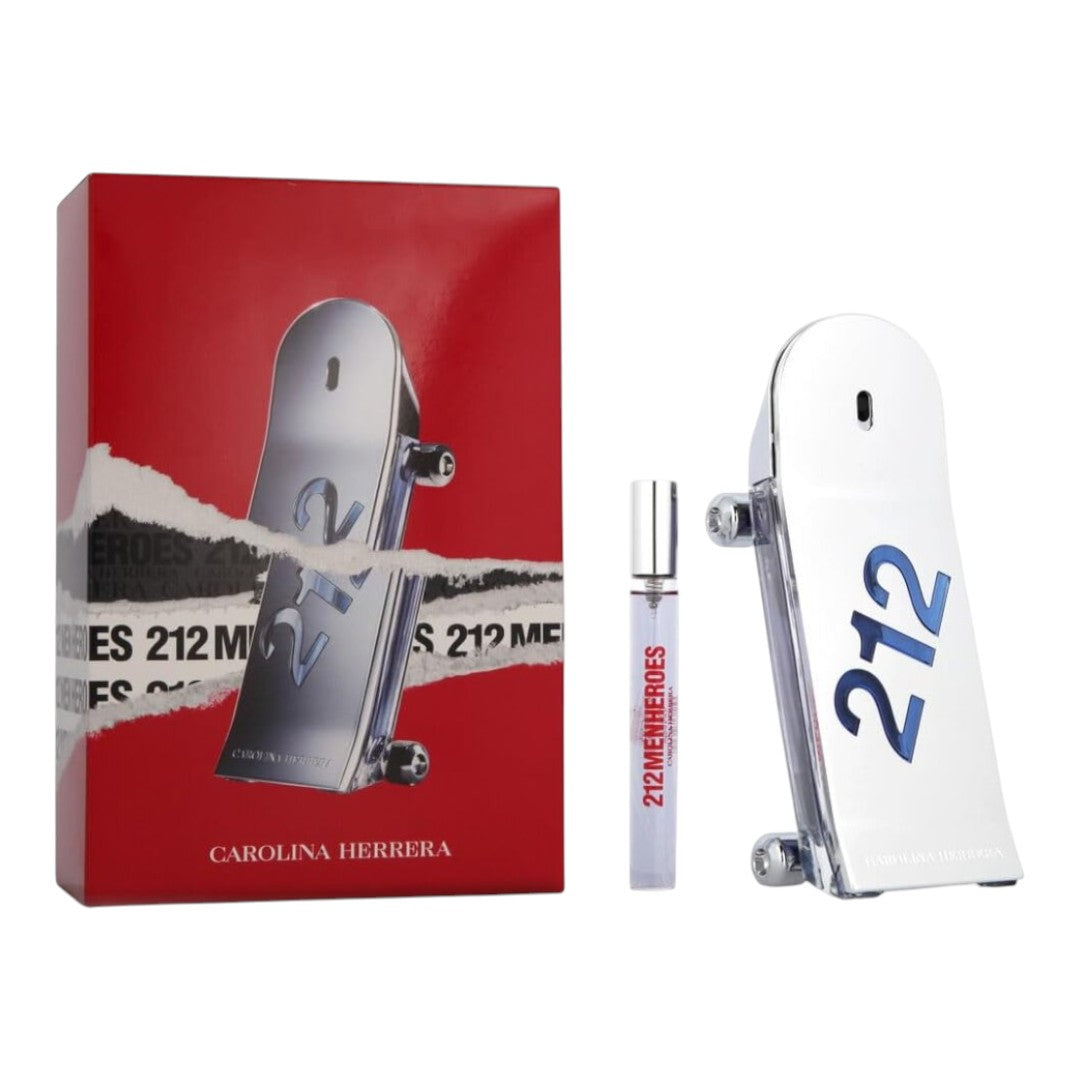 CAROLINA HERRERA SET 212 MEN HEROES EDT 90 ML