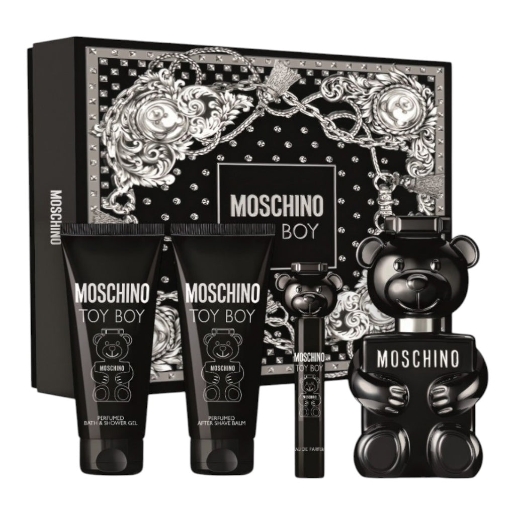MOSCHINO TOY BOY GIFT SET 4 PIEZAS