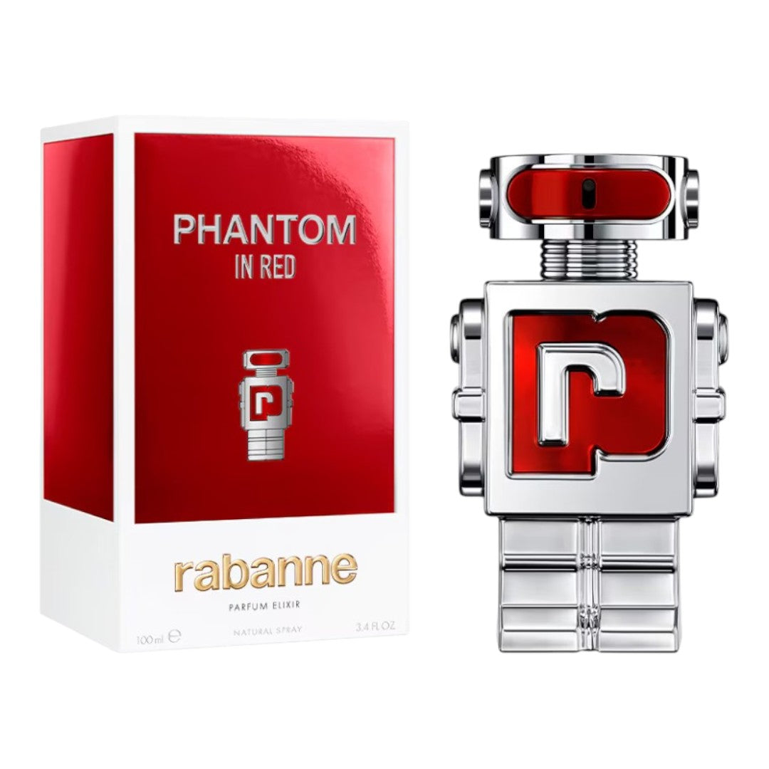 PACO RABANNE PHANTOM IN RED PARFUM ELIXIR 100 ML