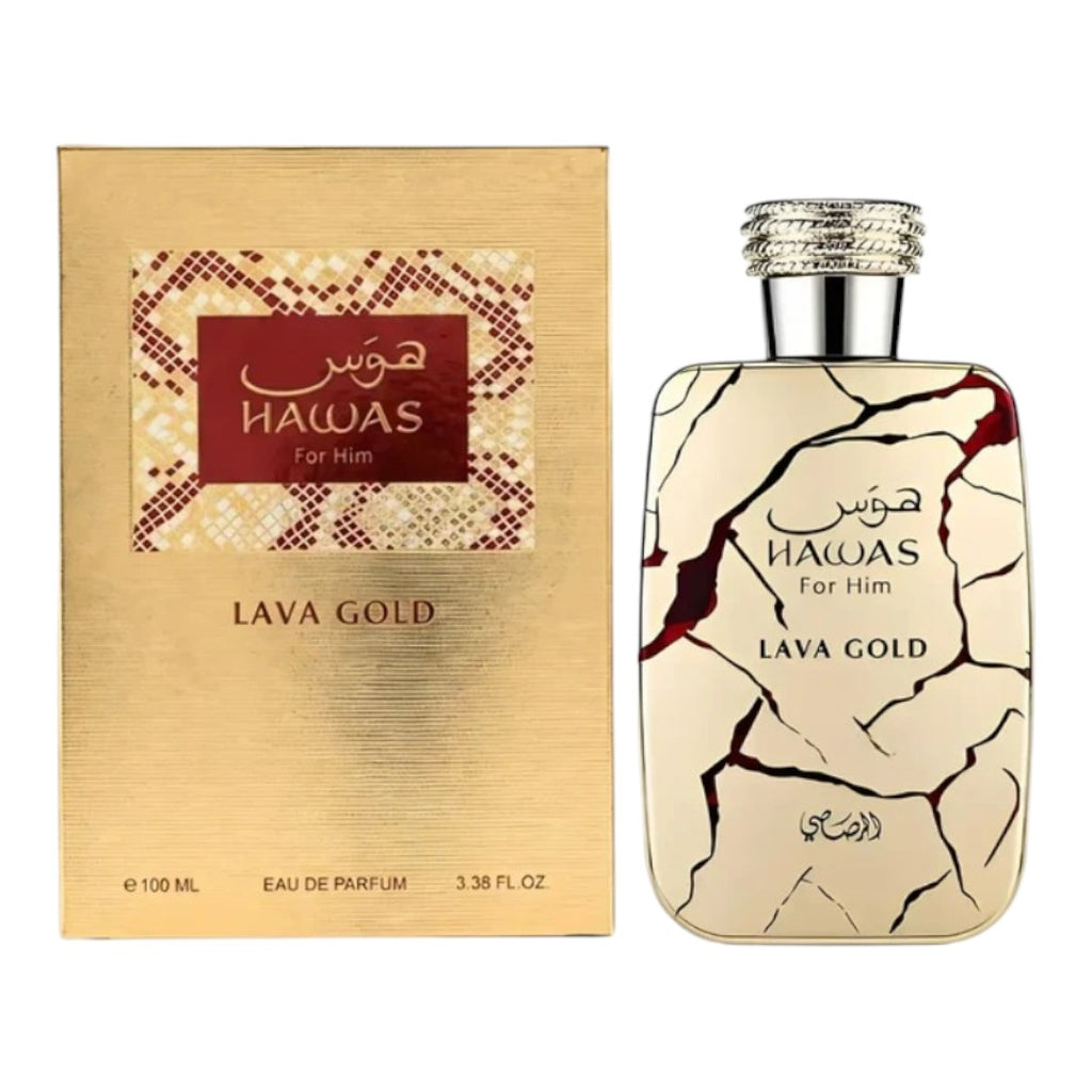 RASASI HAWAS FOR HIM LAVA GOLD EDP 100 ML