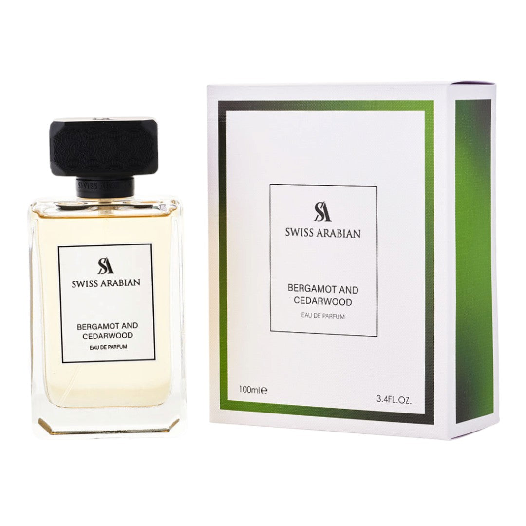 SWISS ARABIAN BERGAMOT AND CEDARWOOD EDP 100 ML