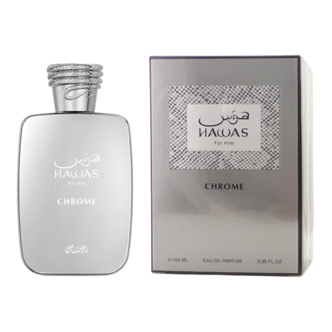 RASASI HAWAS CHROME FOR HIM EDP 100 ML