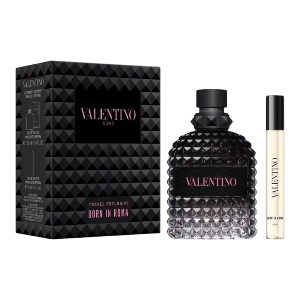 VALENTINO UOMO BORN IN ROMA EDT 100+10 ML CABALLERO