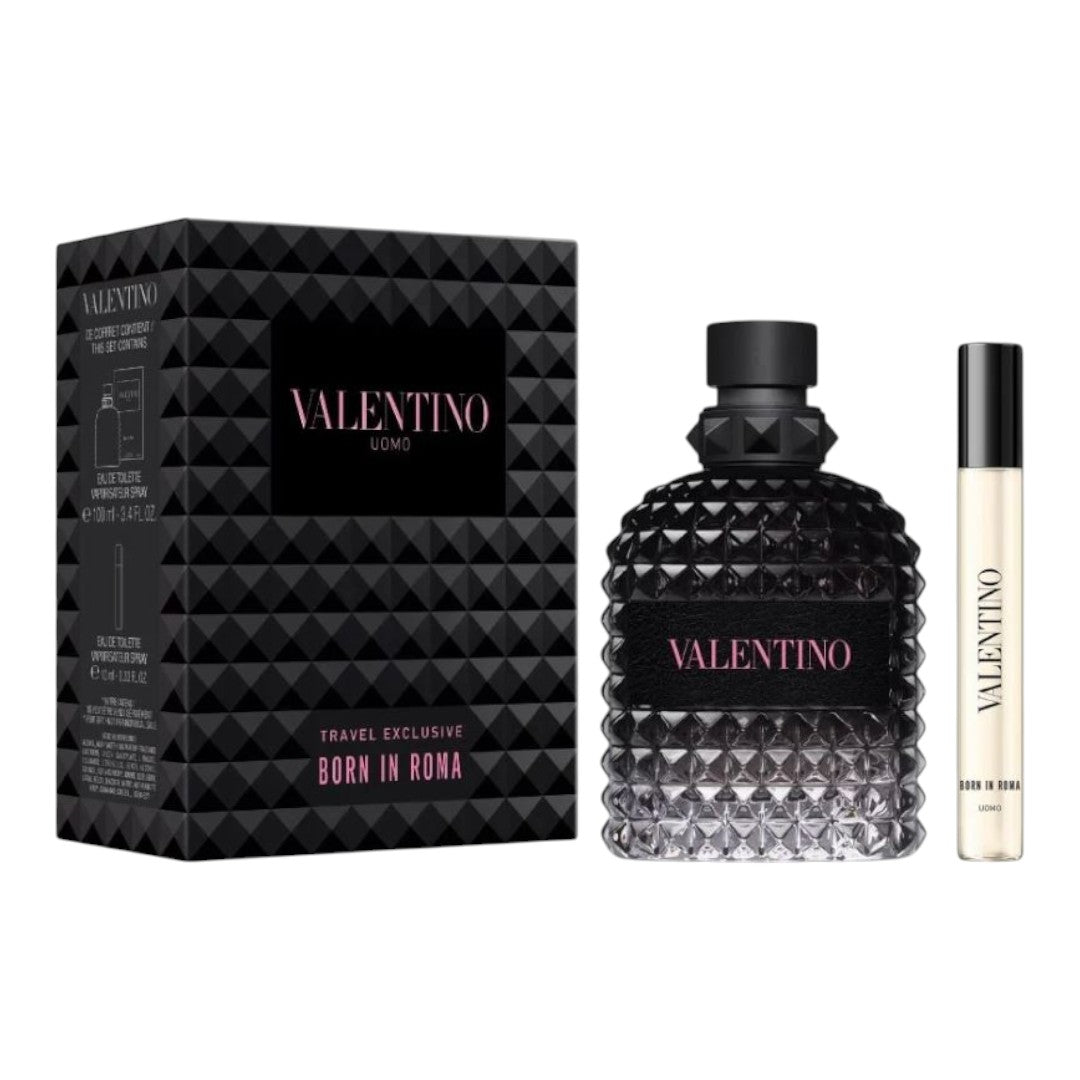 VALENTINO UOMO BORN IN ROMA EDT 100+10 ML CABALLERO